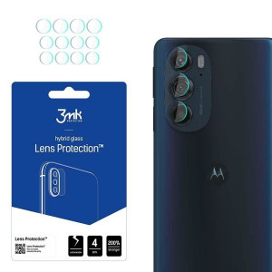 4 бр. гъвкав протектор за камера 3mk Lens Protection - Motorola edge 30 - Img 2