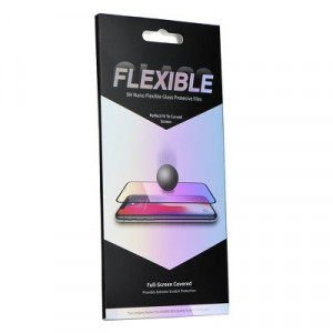 5D Full Glue гъвкав протектор с пълно покритие BESTSUIT Flexible - Huawei P20 lite с черна рамка - Img 2