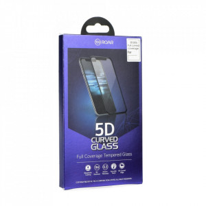 5D Full Glue закален стъклен протектор ROAR съвместим с гръб - LG K42 с черна рамка - Img 4