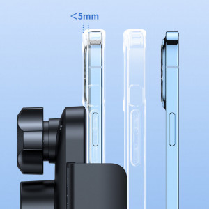 Joyroom стойка за кола Qi Wireless Induction зарядно 15W (MagSafe - iPhone Compatible) - Dashboard (JR-ZS295) черен - Img 7