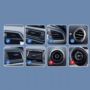 Joyroom стойка за кола Qi Wireless Induction зарядно 15W (MagSafe - iPhone Compatible) - Ventilation Grille сребрист (JR-ZS291) - Img 20