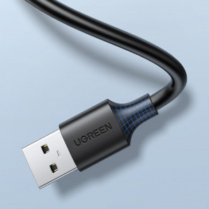 USB 2.0 удължител UGREEN 0.5m (US103) черен - Img 3