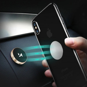 Wozinsky Self-adhesive Magnetic Car Dashboard Mount черен (WMH-02) - Img 10