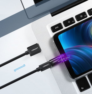 Адаптер UGREEN USB Type C към Micro USB (30154) бял - Img 7