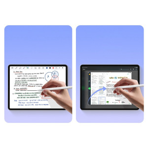 Активна писалка за iPad BASEUS Smooth Writing 2 (SXBC060502) бяла - Img 13