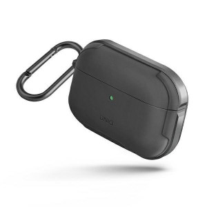 Антибактериален калъф за слушалки UNIQ Valencia - AirPods Pro сив - Img 1