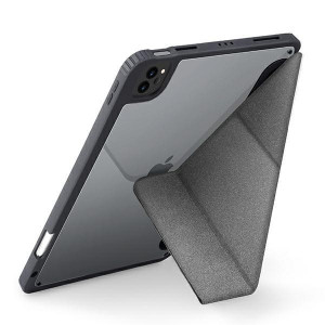 Антибактериален калъф тип книга с място за стилус UNIQ Moven - iPad 10.2" (7th gen 2019) / (8th gen 2020) / (9th gen 2021) бордо - Img 3