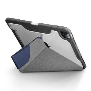 Антибактериален калъф тип книга с място за стилус UNIQ Trexa - iPad Pro 11" (2nd gen 2020) / Pro 11" (3rd gen 2021) / Pro 11" (4th gen 2022) син - Img 2