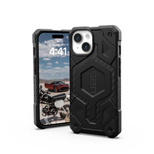 Армиран гръб UAG Monarch Pro MagSafe - iPhone 15 Carbon Fiber - Img 5