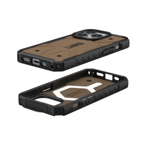 Армиран гръб UAG Pathfinder MagSafe - iPhone 15 Pro dark earth - Img 6