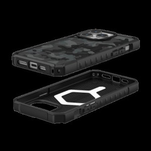 Армиран гръб UAG Pathfinder MagSafe - iPhone 15 Pro Max Midnight Camo - Img 4