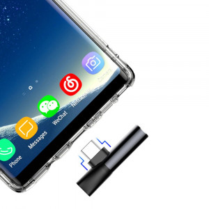 Аудио адаптер BASEUS L41 USB Type C към USB Type C / мини жак 3.5 mm (CATL41-01) черен - Img 12