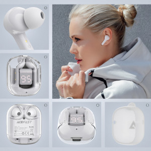Безжични bluetooth слушалки ACEFAST T6 TWS сив - Img 4