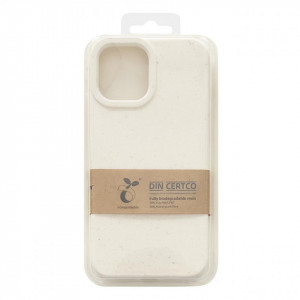Биоразградим гръб Eco - iPhone 14 Plus бял - Img 5