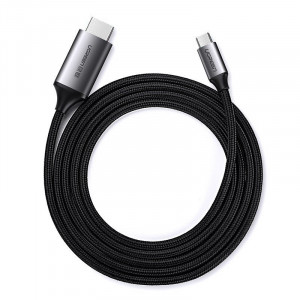 Видео кабел UGREEN HDMI към USB Type C 4K 60 Hz 1.5 m черен / сив (MM142 50570) - Img 9