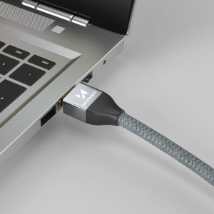 Видео кабел WOZINSKY HDMI 2.1 3m кабел сребърен - Img 6