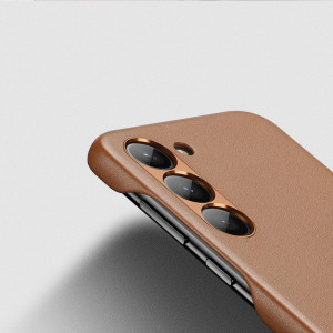 Гръб от еко кожа DUX DUCIS Grit MagSafe - Samsung Galaxy S23+ кафяв - Img 7