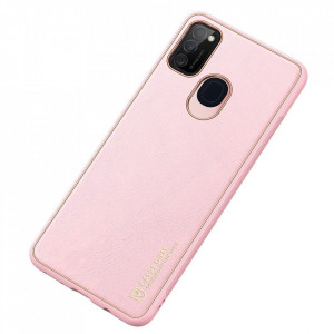 Гръб от еко кожа DUX DUCIS Yolo - Samsung Galaxy M30s розов - Img 4
