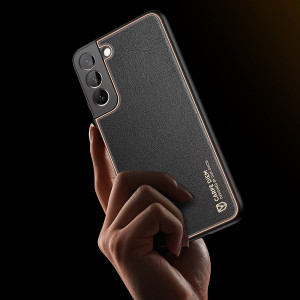 Гръб от еко кожа DUX DUCIS Yolo - Samsung Galaxy S22+ оранжев - Img 16