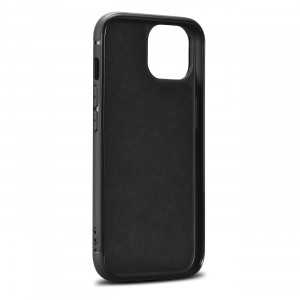 Гръб от естествена кожа iCARER Leather Oil Wax MagSafe - iPhone 14 кафяв - Img 16