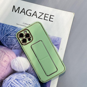 Гръб със стойка New Kickstand - iPhone 13 Pro Max зелен - Img 3