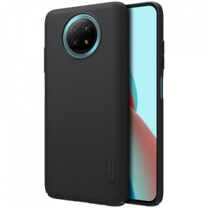 Гръб със стойка NILLKIN Super Frosted Shield - Xiaomi Redmi Note 9T черен - Img 5