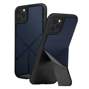 Гръб със стойка UNIQ Transforma - iPhone 11 Pro тъмносиня пантера - Img 2
