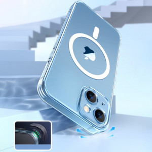 Гръб с гел рамка UGREEN Classy Clear MagSafe - iPhone 14 Plus прозрачен - Img 2