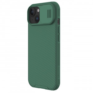 Гръб с подвижно покритие за камерата NILLKIN CamShield Pro с вграден магнит - iPhone 15 зелен - Img 3