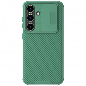 Гръб с подвижно покритие за камерата NILLKIN CamShield Pro - Samsung Galaxy S24 зелен - Img 1