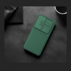 Гръб с подвижно покритие за камерата NILLKIN CamShield Pro - Samsung Galaxy S24+ зелен - Img 15