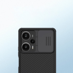 Гръб с подвижно покритие за камерата NILLKIN CamShield Pro - Xiaomi Poco F5 / Redmi Note 12 Turbo черен - Img 14