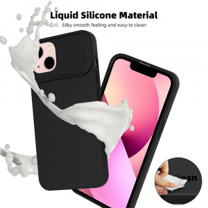 Гръб с подвижно покритие за камерата Slide - iPhone 13 Pro Max черен - Img 12