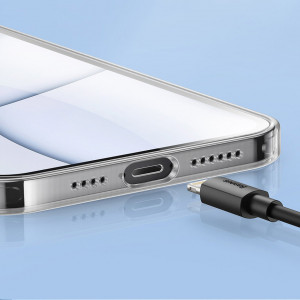 Гръб BASEUS Frosted Glass - iPhone 13 Pro Max прозрачен - Img 18