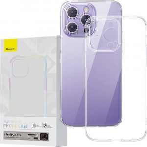 Гръб BASEUS Simple 2 - iPhone 14 Pro прозрачен - Img 3