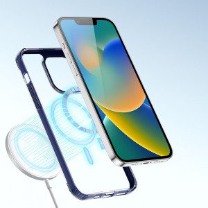 Гръб DUX DUCIS Clin2 MagSafe - iPhone 14 Plus син - Img 12