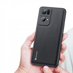 Гръб DUX DUCIS Fino - OPPO Reno7 Pro 5G черен - Img 4