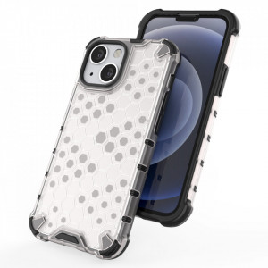 Гръб Honeycomb Armor със силиконов бъмпер - iPhone 13 mini син - Img 8