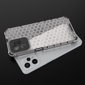 Гръб Honeycomb Armor със силиконов бъмпер - Realme C35 прозрачен - Img 8