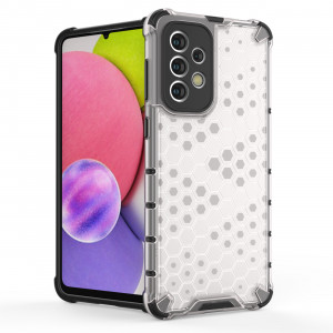Гръб Honeycomb Armor със силиконов бъмпер - Samsung Galaxy A33 5G син - Img 2
