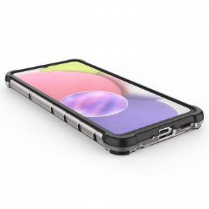 Гръб Honeycomb Armor със силиконов бъмпер - Samsung Galaxy A33 5G син - Img 11