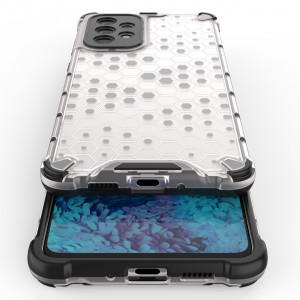 Гръб Honeycomb Armor със силиконов бъмпер - Samsung Galaxy A73 5G черен - Img 9