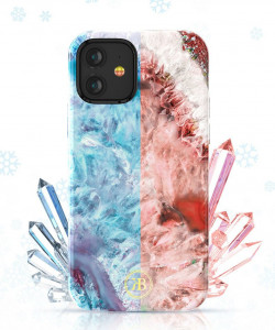 Гръб KINGXBAR Agate - iPhone 12 mini зелен - Img 3