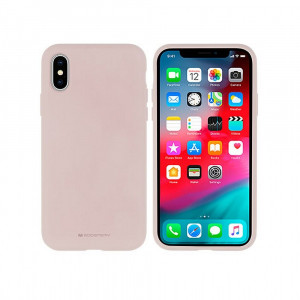 Гръб Mercury Silicone - iPhone 14 Plus розов - Img 2