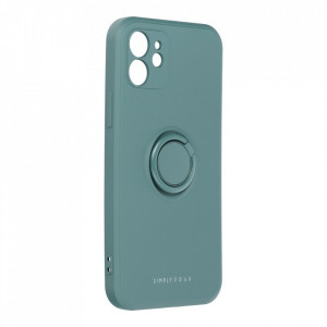 Гръб Roar Amber с държач - iPhone 12 зелен - Img 2