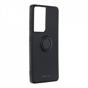 Гръб Roar Amber с държач - Samsung Galaxy S21 Ultra 5G черен - Img 2