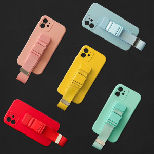 Гръб Rope с каишка - Xiaomi Redmi Note 10 5G / Poco M3 Pro / M3 Pro 5G розов - Img 12
