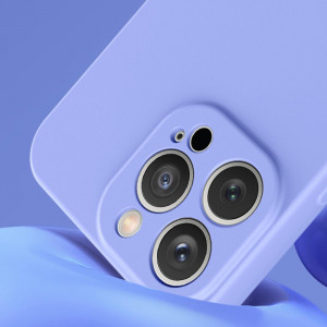 Гръб Silicone - iPhone 13 Pro Max лилав - Img 4