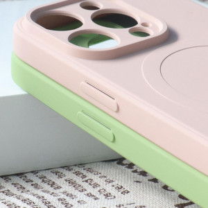 Гръб Silicone MagSafe - iPhone 15 Plus тъмносин - Img 6