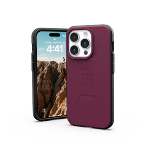 Гръб UAG Civilian MagSafe - iPhone 15 Pro бордо - Img 5